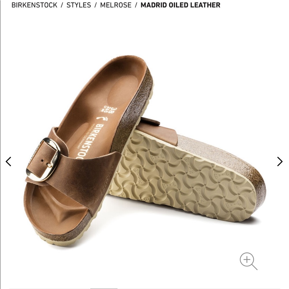Birkenstock Madrid Big Buckle EU 38 NARROW